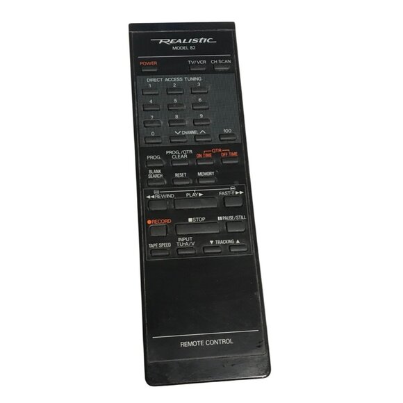 Realistic Remote Model 82 Universal Remote Control Tested - Picture 1 of 5